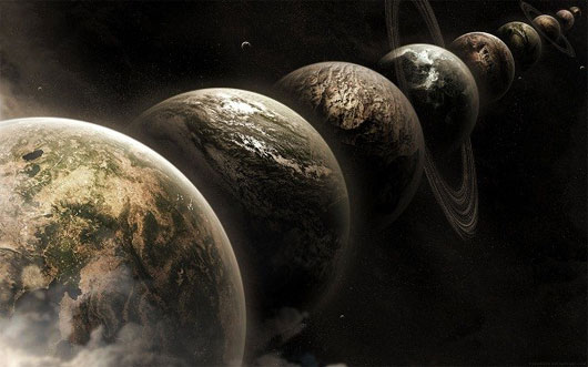 How many Earths are there in this universe?